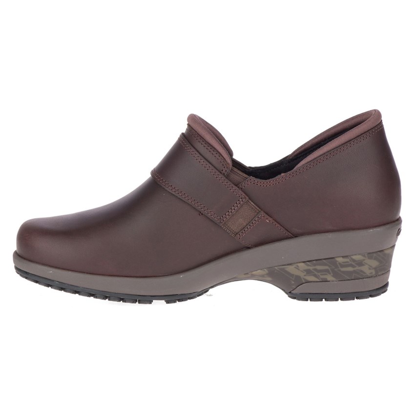 Chaussure de Securite Merrell Valetta PRO Moc Chocolat Femme | B.P.BKQK